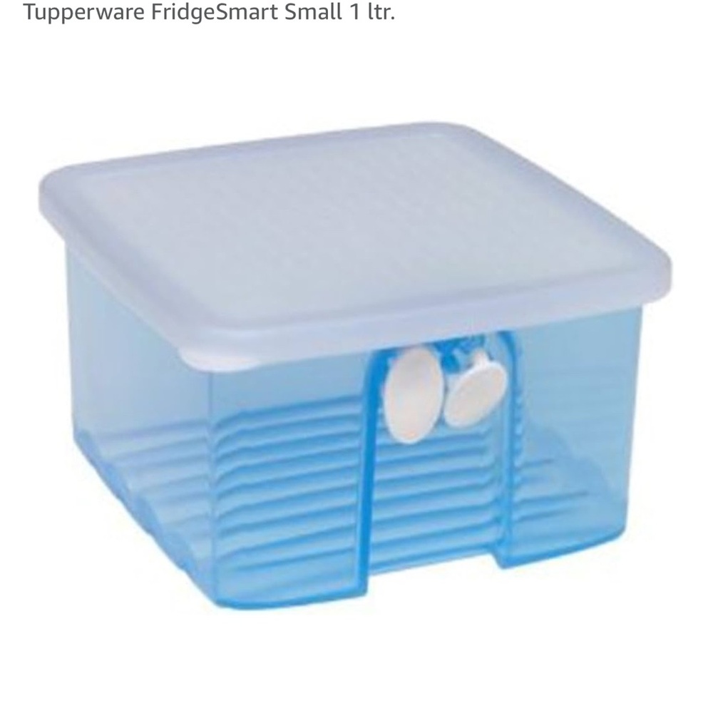 Tupperware Blue FridgeSmart Vented Crisper